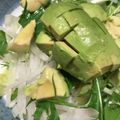 かずくん☆'s cooksnap of when they made 水菜とアボカドのサラダ.