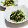 ぱふ♪'s cooksnap of when they made もう１品☆ほうれん草とえのきのごま和え.