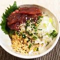 おじ☆さん's cooksnap of when they made 簡単美味しい☆まぐろ納豆.
