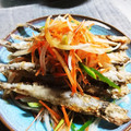 とっくんとっちん's cooksnap of when they made 簡単さっぱりししゃもの南蛮漬.