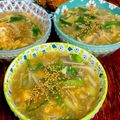 ルぴあ's cooksnap of when they made 長葱ニラとなめたけのスープ♬.