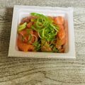 さくらん餅's cooksnap of when they made 簡単☆サーモンと納豆のポン酢和え.