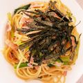なおすけ151a's cooksnap of when they made 生姜香る小松菜とベーコンの和風パスタ☆.