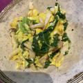 みーこさん☆'s cooksnap of when they made 小松菜としめじの卵生姜炒め.