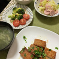 ぐりtoぐら's cooksnap of when they made 厚揚げ(絹揚げ)のピリ辛ネギまみれ。.