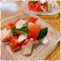 nakamucchi's cooksnap of when they made 蛸とキュウリとトマトのマリネ.