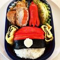 みみずずひろ's cooksnap of when they made ポケモン＊キャラ弁＊モンスターボール.
