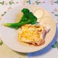 yesmama's cooksnap of when they made ハム&チーズで極上目玉焼き♬.