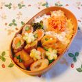 yesmama's cooksnap of when they made ブロッコリーの芯でグリーンのお花♡.