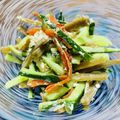 kinniko's cooksnap of when they made きんぴらごぼうのクリームチーズ和え.