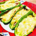kinniko's cooksnap of when they made 超簡単。ピーマンのチーズ焼き！.
