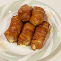 tamichi's cooksnap of when they made 厚揚げのチーズ肉巻き.