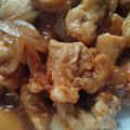 ami-rarara's cooksnap of when they made 豚肉超えた！鶏むね肉の生姜焼き.