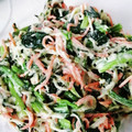tatan922's cooksnap of when they made ほうれん草のごまマヨサラダ.