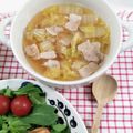在宅勤務のおじさん's cooksnap of when they made 絶品！白菜スープ.