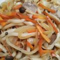 ささささ＆＊'s cooksnap of when they made こってり旨い♪甘辛マヨで焼きうどん.