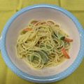 もち肌むすめ's cooksnap of when they made とろり美味しいサラスパ☆サラダスパゲティ.