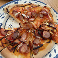 ayabow723's cooksnap of when they made おいしい黄金比率！もちもち米粉ピザ生地.