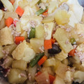 honey♡ハニ's cooksnap of when they made 生揚げと大根のそぼろ煮・保育園給食.