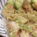 Nöööla♡'s cooksnap of when they made アボカドガーリックシュリンプ.