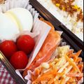 Nya6nya6's cooksnap of when they made お弁当★レンジだけ★人参エノキバター.