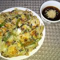 パティシエールはち♪'s cooksnap of when they made もちもちイカチヂミ.