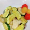 きゃんでぃ×2's cooksnap of when they made ズッキーニときのこの炒め　애호박버섯볶음.