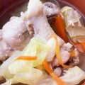 クックG1CG0C☆'s cooksnap of when they made 和だしで鶏手羽元とキャベツのスープ.
