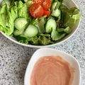 yu🐓's cooksnap of when they made ミニトマトにきゅうりレタスサラダ.