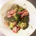 じゅにまま☆'s cooksnap of when they made ブロッコリー•ベーコン炒め♪.