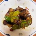 クック84H7F8☆'s cooksnap of when they made ナスとピーマンの酢醤油炒め.