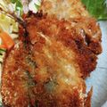 ブランシュkuu's cooksnap of when they made 米粉バッター液☆☆真鯛フライ.