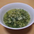 なっサン's cooksnap of when they made 簡単！卵とじモロヘイヤスープ.