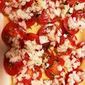 いづみき's cooksnap of when they made 簡単♪新玉ねぎとトマトのさっぱりサラダ.