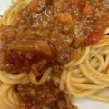 mifinosuke's cooksnap of when they made ミートソースdeトースト.