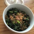 まめはっぱ's cooksnap of when they made 農家直伝　八尾若ごぼうの葉の煮びたし.