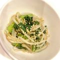 悠LOVE航's cooksnap of when they made もやしと小松菜の無限ナムル ＊作り置き＊.