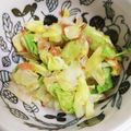 もにゃっこ's cooksnap of when they made 春きゃべつの梅おかかあえ.