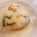 ちーーちゃ★'s cooksnap of when they made 鮭フレークの焼きおにぎりだし茶漬け♪.