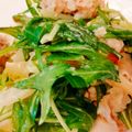 あいらもると's cooksnap of when they made 新玉ねぎと豚肉のガーリックマヨ味サラダ.