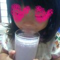 rriioo's cooksnap of when they made ブルーベリーシェイク♪.
