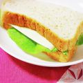 ふうはっちゃん's cooksnap of when they made 食パン1枚でサンドイッチ.