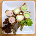 ぽろっとＱちゃん's cooksnap of when they made 簡単♪カワイイ♪3色ちくわ♪.
