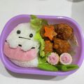 utako0511's cooksnap of when they made すみっコぐらし・おばけのキャラ弁.