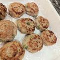 うり222's cooksnap of when they made 離乳食に◎豚ひき肉の豆腐ハンバーグ.