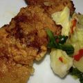 jagao's cooksnap of when they made 豚もも肉で！サクサク竜田揚げ.