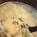 AsaMi1329's cooksnap of when they made 白ネギたっぷり食べるスープ.
