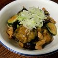 ☆さぶ☆☆'s cooksnap of when they made ＊ズッキーニと茄子のピリ辛大葉味噌炒め＊.