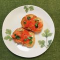 コムギ大好き's cooksnap of when they made 塩麹のブルスケッタ✿夏の恵みを堪能♫.