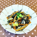 龍青空ママ's cooksnap of when they made ひじきと人参と卵のオイスターソース炒め.